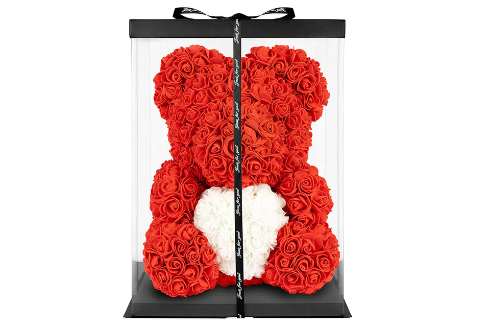 Love red deluxe Rosebear 40CM